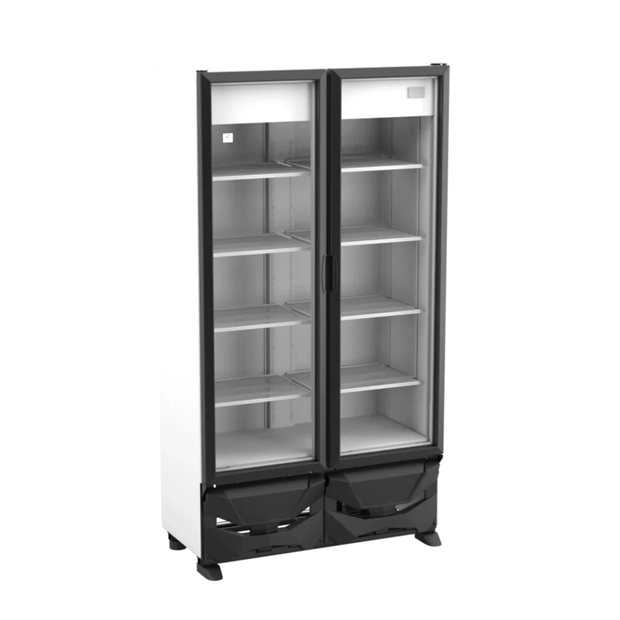 Enfriador Comercial Vertical 2 puertas 24 pies